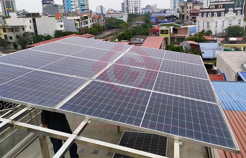 Dự án điện mặt trời tại Lào Cai cho hộ gia đình công suất 5kWp
