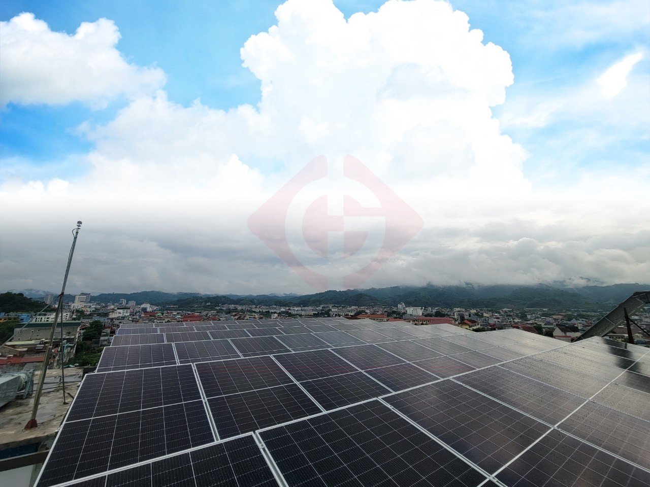 Dự án điện mặt trời 40kWp cho tòa nhà Diamond thành phố Lào Cai