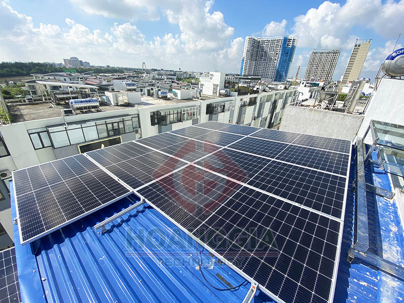 Dự án điện mặt trời hoà lưới tại Warterfront City Hải Phòng