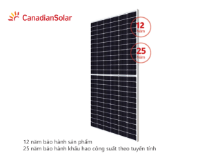 Tấm pin mặt trời Canadian Solar 545W - Hoàng Gia Solar