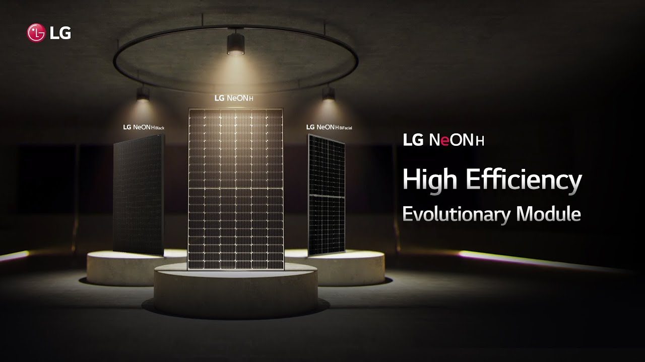 LG Solar ra mắt dòng sản phẩm mới LG NeON H