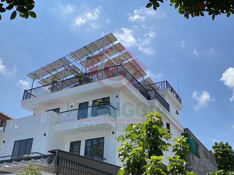 Lắp đặt dự án điện mặt trời lưu trữ 5.4kWp tại Hải Phòng