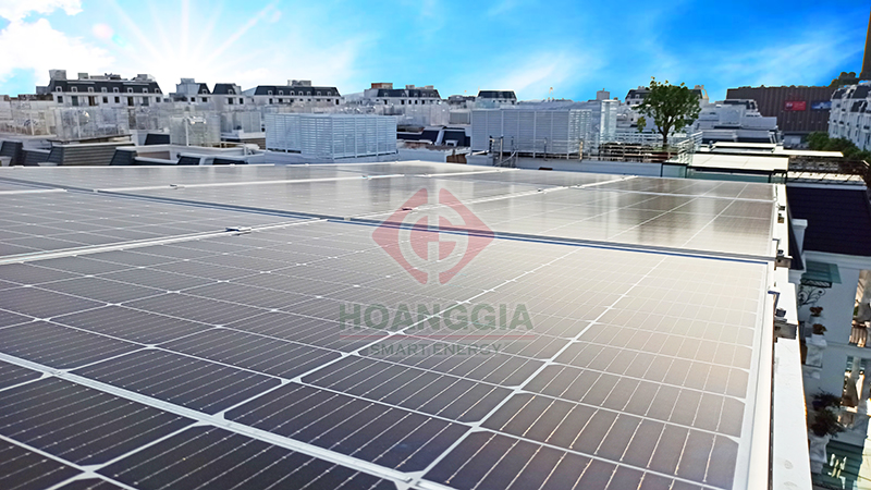 Hệ thống điện mặt trời 6kw 3 pha cho hộ gia đình tại Hải Phòng