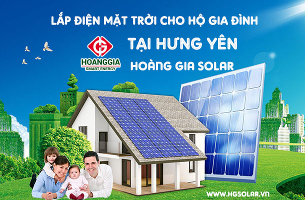 Thi  công lắp đặt điện mặt trời cho hộ gia đình tại Hưng Yên